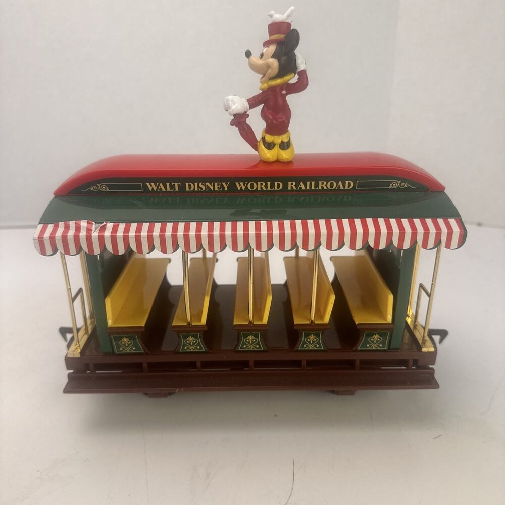 Vintage Walt Disney World RAILROAD Park TRAIN SET 60080 REPLACEMENT Wagon Minni